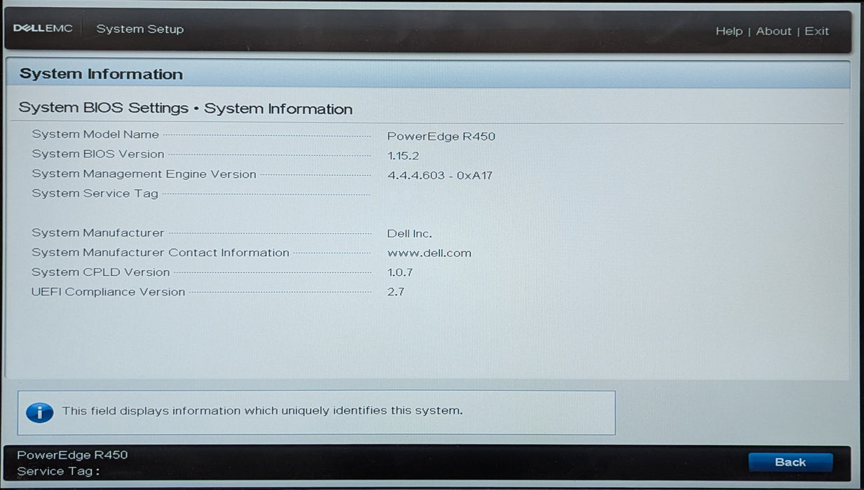 Dell PowerEdge R450 1U 4x3.5" Barebone Server w/ Heatsink, RAID, PSU, READ