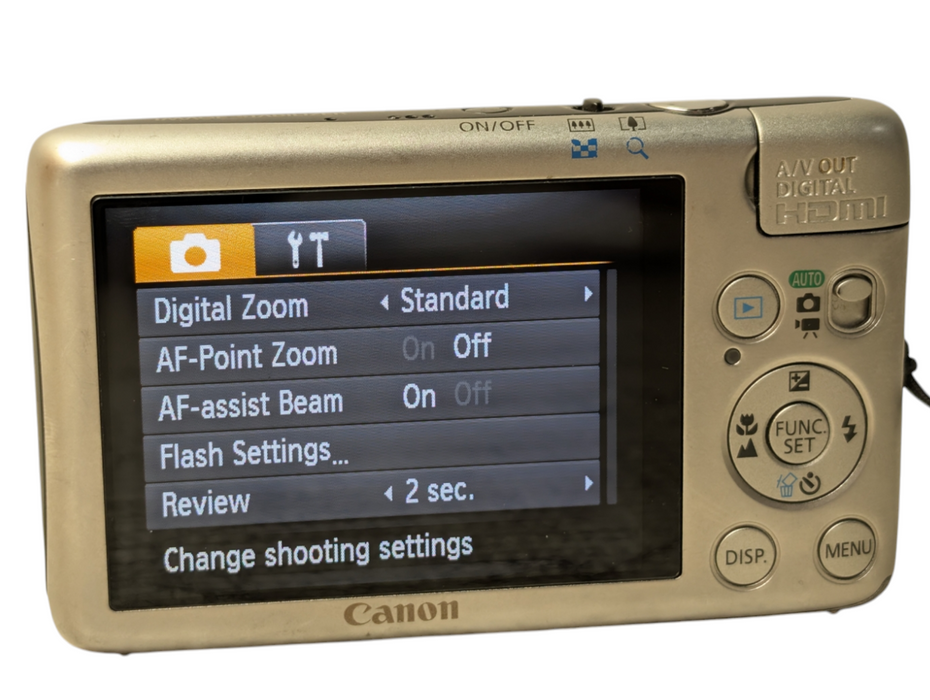 Canon PowerShot SD1400 IS Digital ELPH 14.1 Mega Pixels Digital Camera READ