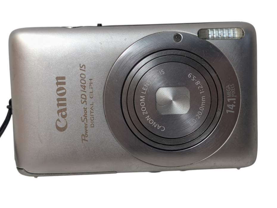 Canon PowerShot SD1400 IS Digital ELPH 14.1 Mega Pixels Digital Camera READ