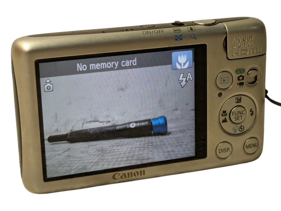 Canon PowerShot SD1400 IS Digital ELPH 14.1 Mega Pixels Digital Camera READ
