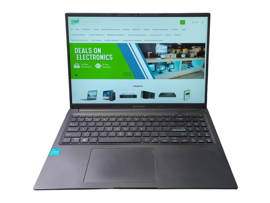 Asus Vivobook X1605Z Laptop, i5-1235U, 16GB DDR4, 256GB NVMe, READ
