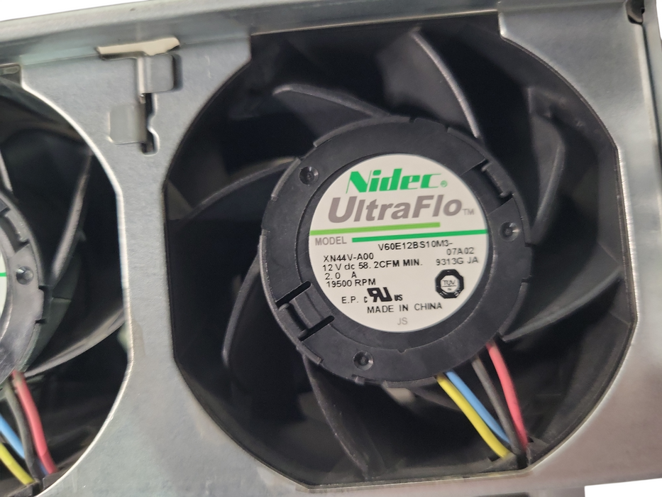Dell PowerEdge R740 6-Fan Cooling Fan Assembly Nidec UltraFlo V60E12BS10M3-07A02
