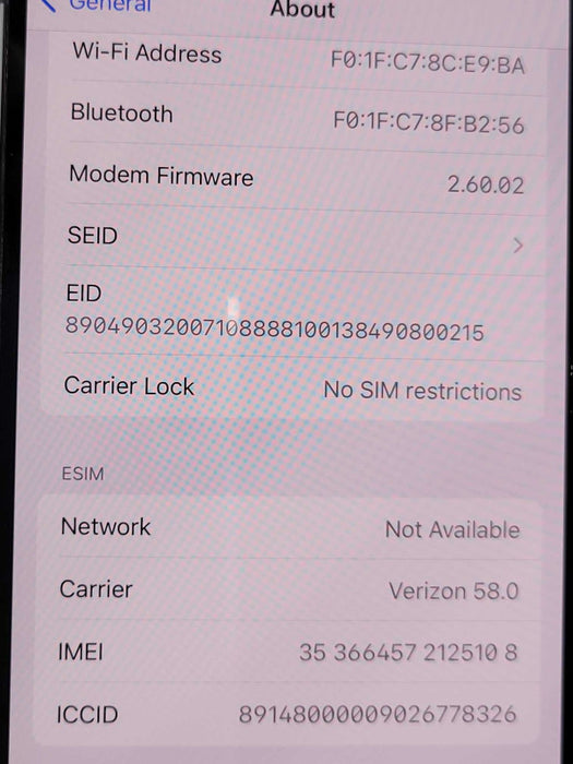Apple iPhone 14 Pro 128GB smart phone, No SIM Restriction, eSIM Only, READ _