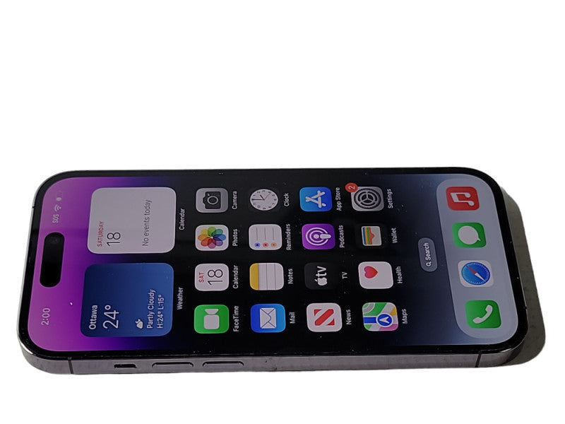 Apple iPhone 14 Pro 128GB smart phone, No SIM Restriction, eSIM Only, READ _