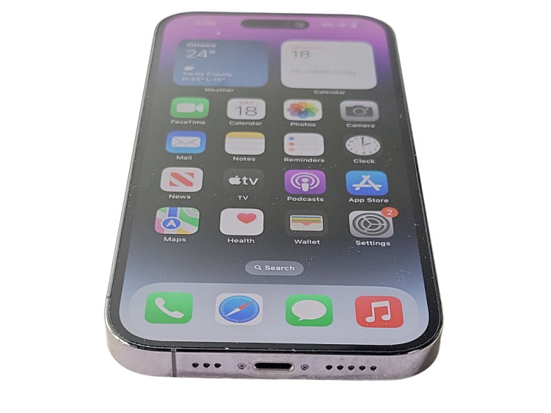 Apple iPhone 14 Pro 128GB smart phone, No SIM Restriction, eSIM Only, READ _