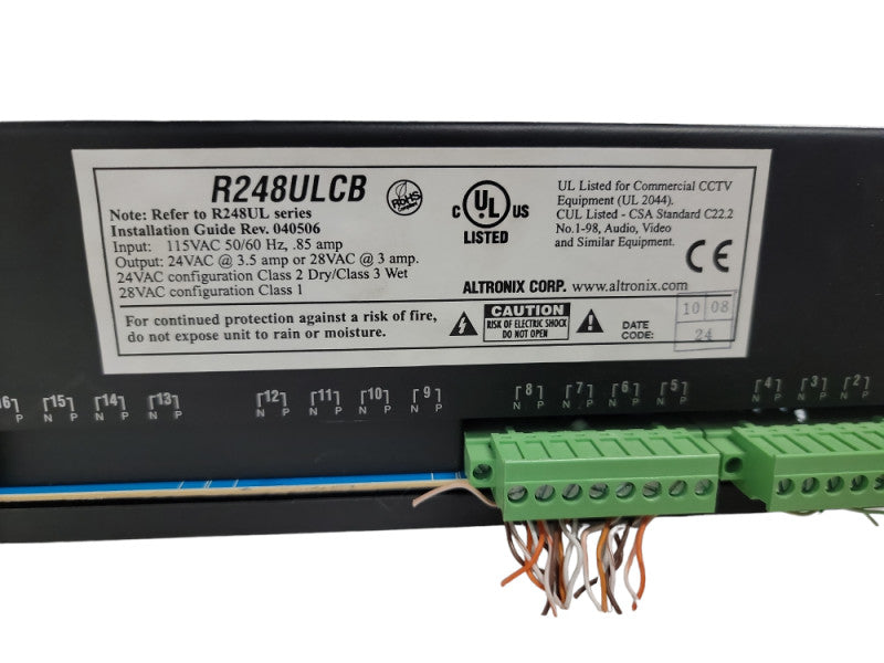 Altronix CCTV Power Supply R248UL