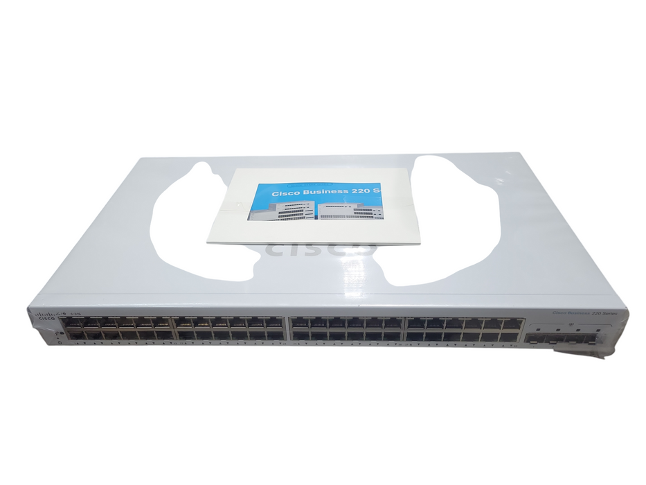 Cisco Refresh CBS220-48T-4G 48 Port Smart Eligible Ethernet Switch NEW Open box