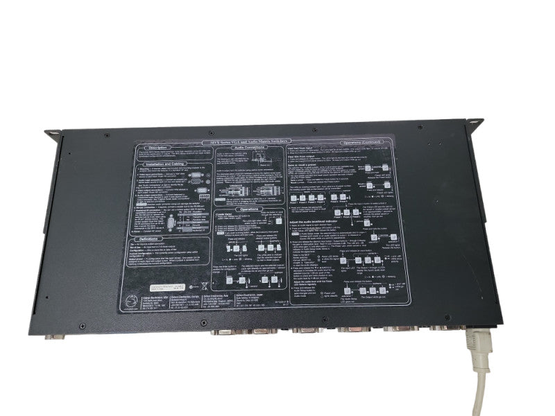 Extron MVX Series VGA/Audio Matrix Switcher MVX 84 VGA A