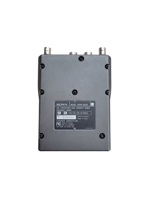 Sony WRR-862B UHF Wireless Receiver(READ)
