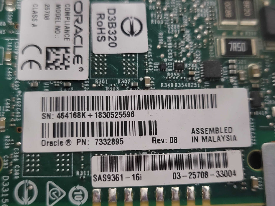 Sun ORACLE X7-2 1U, 2x Xeon Gold 6140 2.30Ghz 32GB 9361-16i 1x PSU, READ _