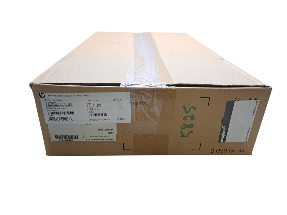 HP ProCurve J9299A 2520G-24-PoE 24 Port PoE Gigabit Switch (Open Box)