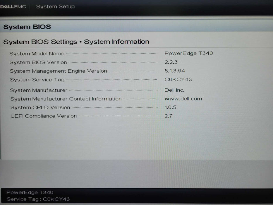 Dell PE T340 Xeon E-2234 3.60GHz, 16GB DDR4, PERC H330, 4x 2TB SAS, 2x PSU _