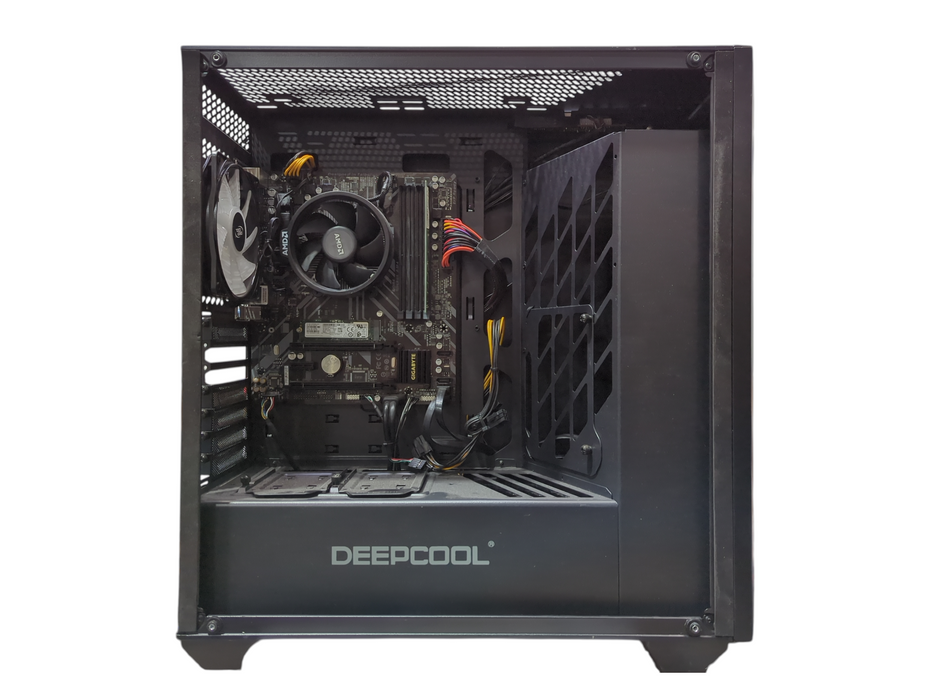 Custom PC, GIGABYTE B450M-DS3H, Ryzen 5 2600, 16GB DDR4, 256GB NVMe