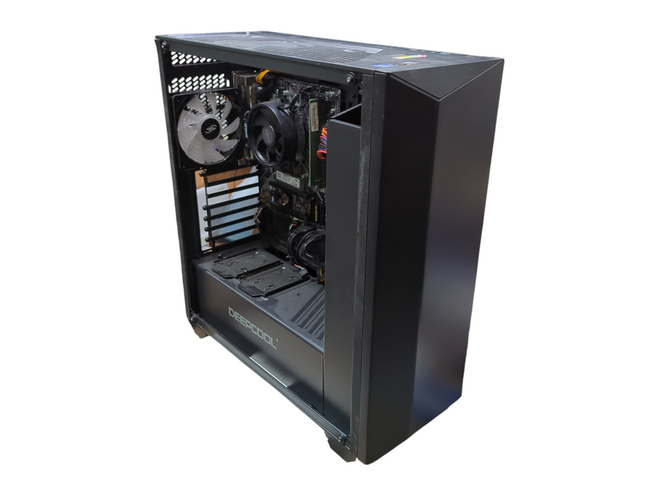 Custom PC, GIGABYTE B450M-DS3H, Ryzen 5 2600, 16GB DDR4, 256GB NVMe