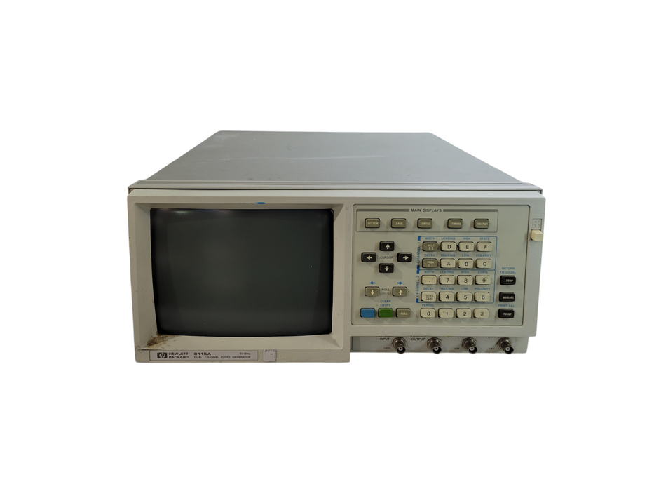 HP 8115A Dual Channel 50MHz Pulse Generator