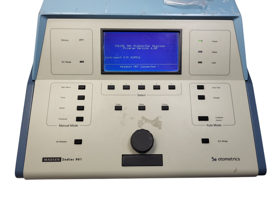 Madsen Zodiac 901 Middle Ear Analyzer Tympanometer