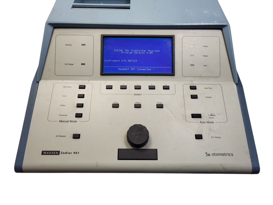 Madsen Zodiac 901 Middle Ear Analyzer Tympanometer READ