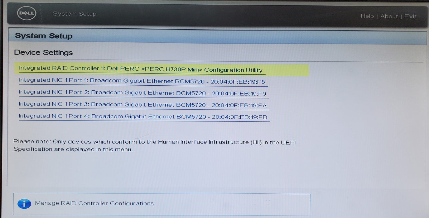 Dell PowerEdge R730 2x Xeon E5-2640 v4, 16GB DDR4, H730P Mini - No HDD