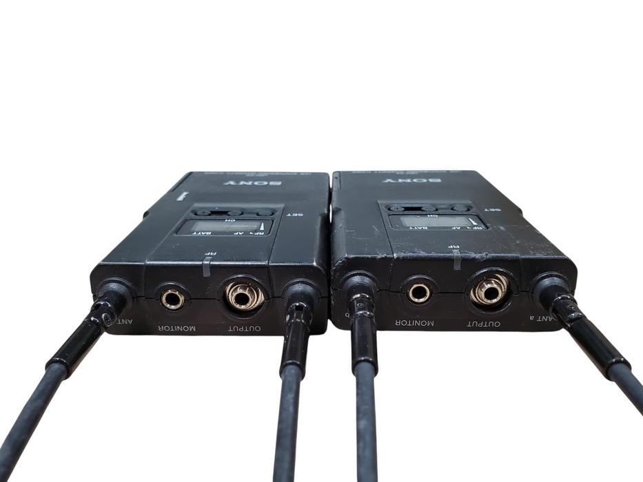 Lot 2x Sony URX-P2 UHF Synthesized Diversity Tuner *READ*