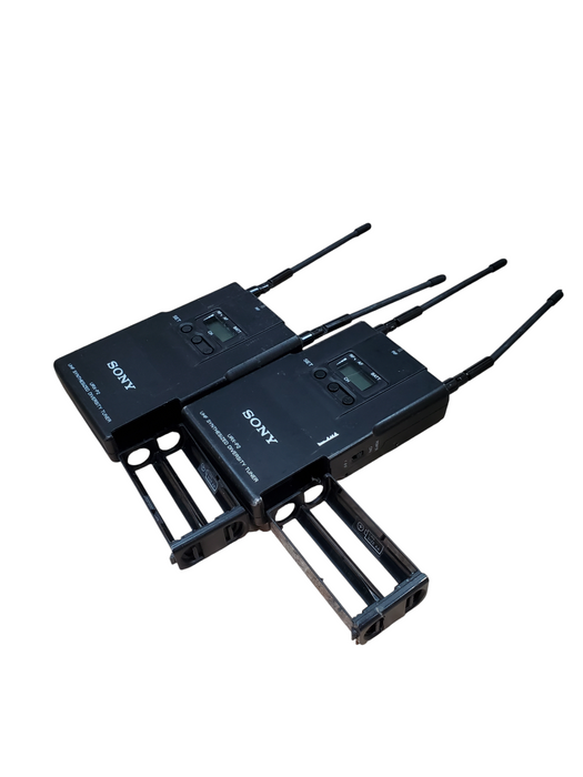 Lot 2x Sony URX-P2 UHF Synthesized Diversity Tuner *READ*