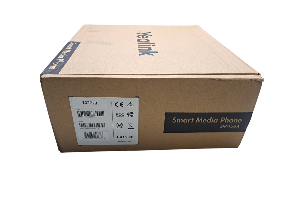 Yealink SIP-T56A Smart VoIP PoE Smart Business Office Phone (Open Box)