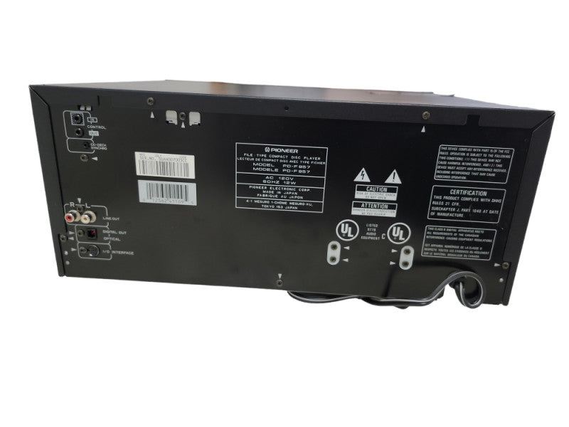 Pioneer PD-F957 File Type Compact Disc Player| Please Read
