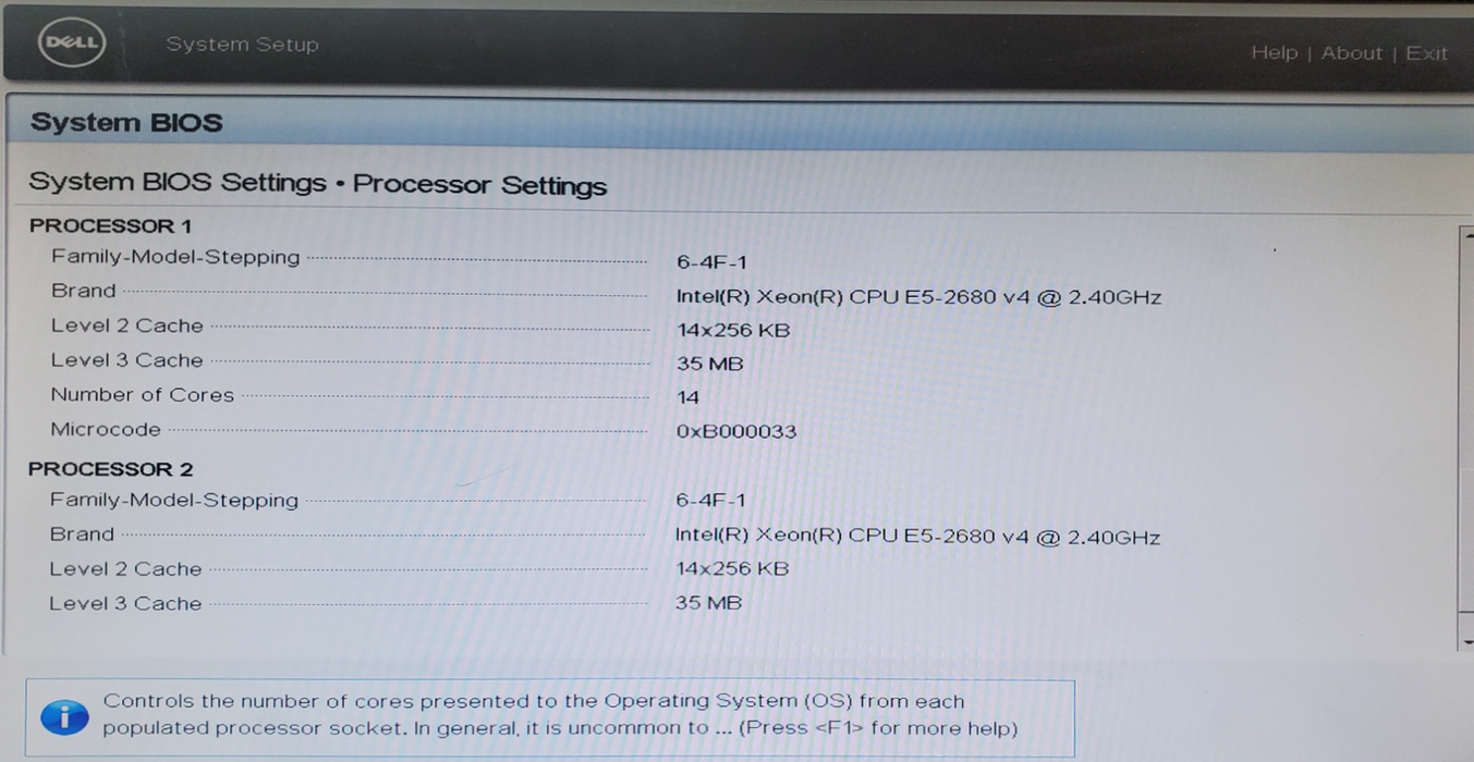 Dell PowerEdge R630 - 2x Xeon E5-2680 V4, 16GB DDR4 - No HDD/RAID