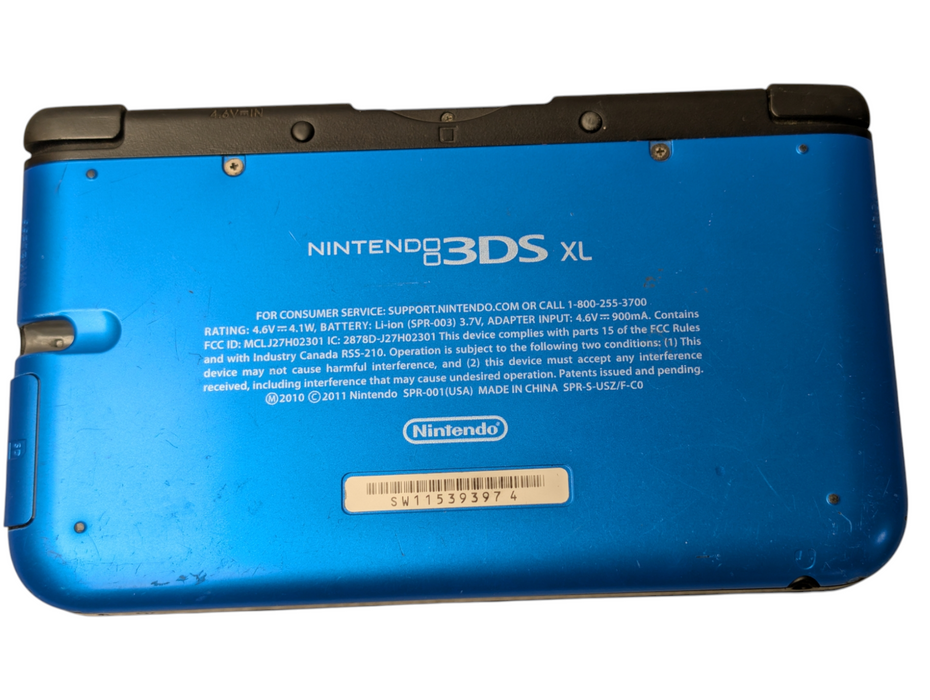 NINTENDO 3DS XL handheld gaming console Model SPR-S-USZ/F-C0 Please READ