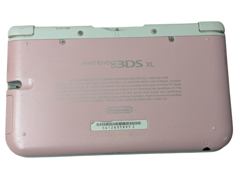 NINTENDO 3DS XL handheld gaming console Model SPR-S-USZ/F-C0 Please READ