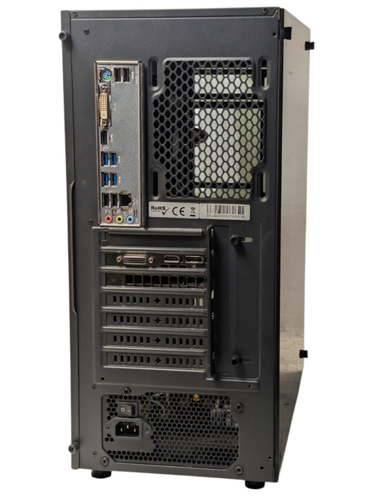 Custom Gaming PC GIGABYTE B450M DS3H AMD Ryzen 5 2600 16GB RAM 256GB NVMe SSD