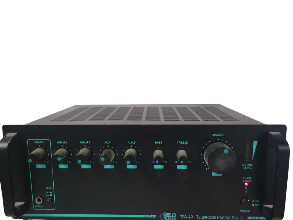 Norelco TPA 40 Telephone Paging Series, See detail