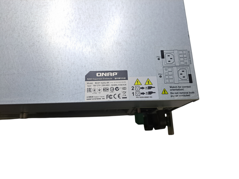 QNAP REXP-1620U-RP | 16-Bay 12Gbps SAS RAID Expansion Enclosure | No HDD's