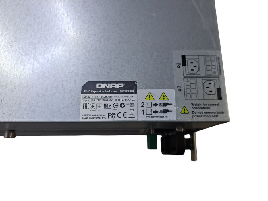 QNAP REXP-1620U-RP | 16-Bay 12Gbps SAS RAID Expansion Enclosure | No HDD/Caddies