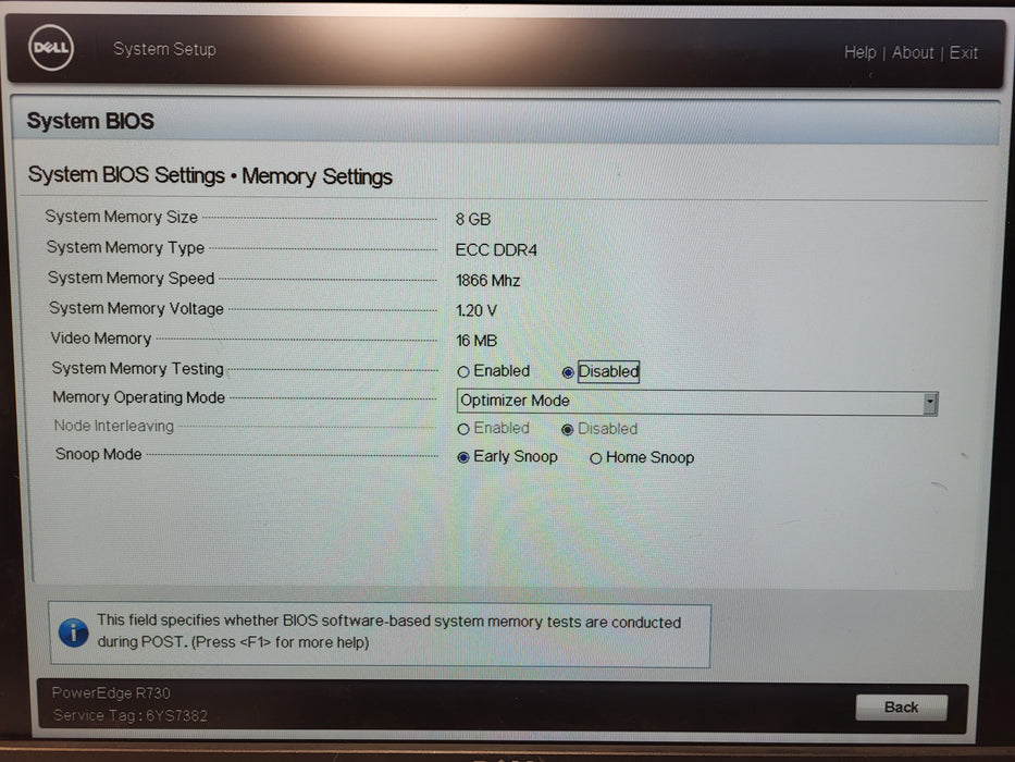 Dell PowerEdge R730 2.5" Xeon E5-2620 v3, 8GB DDR4, H730P Mini - No HDD READ