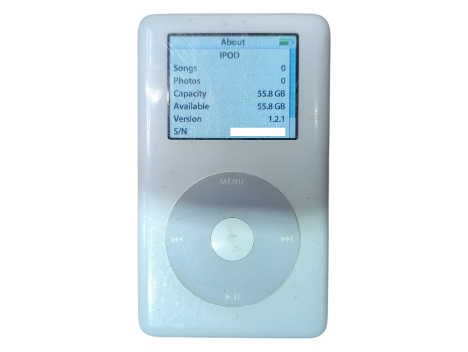 Apple iPod Photo Color Classic 4th Generation White, A1099 (60 GB)