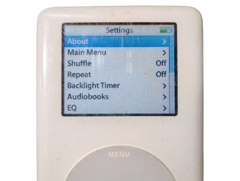 Apple iPod Photo Color Classic 4th Generation White, A1099 (60 GB)