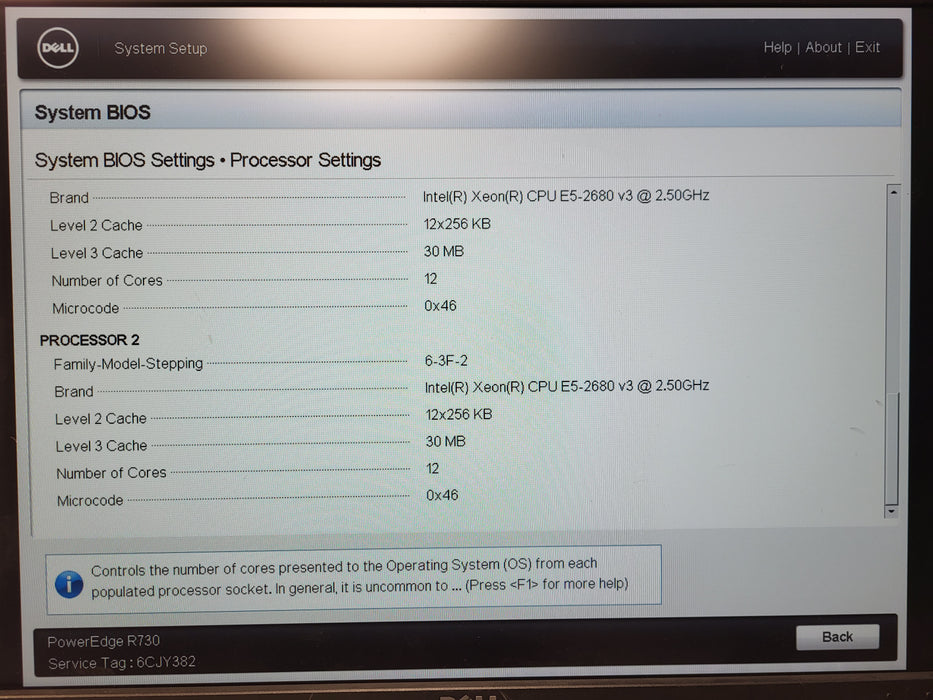 Dell PowerEdge R730 2.5" 2x E5-2680 v3, 16GB DDR4, No HDD/RAID READ