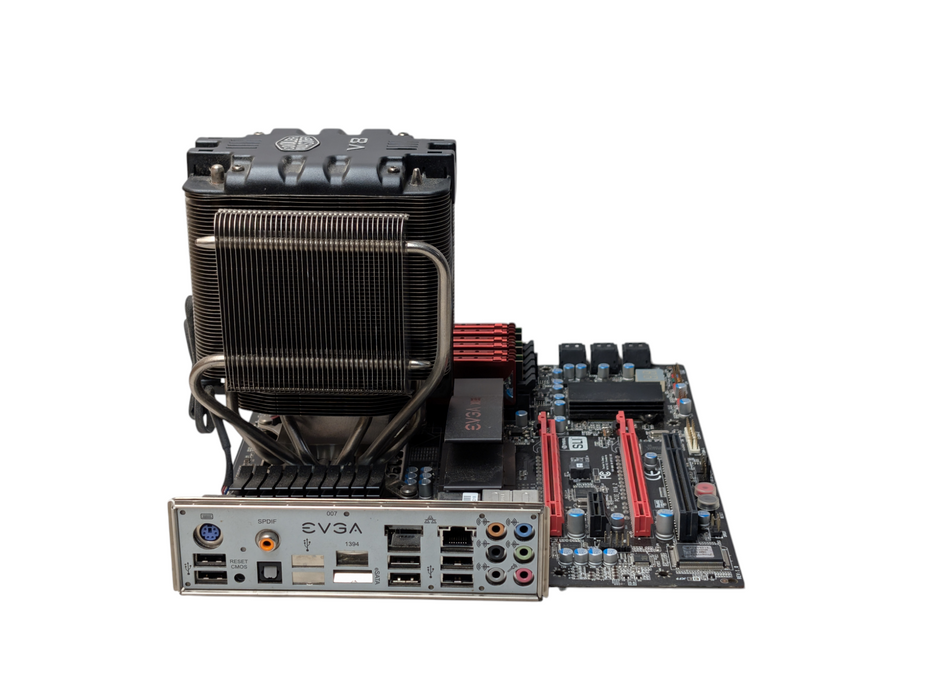 EVGA X58 SLI Intel Core i7-920 12GB RAM Motherboard Combo