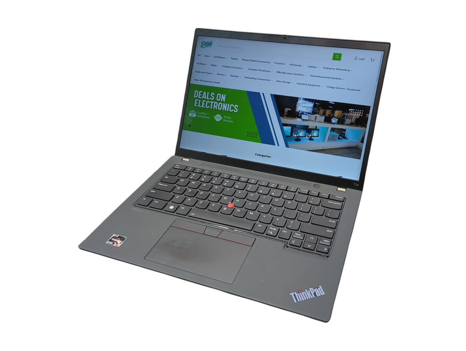 Lenovo ThinkPad T14 Gen 3, Ryzen 5 Pro 6650U, 16GB DDR5, 256GB NVME W/AC