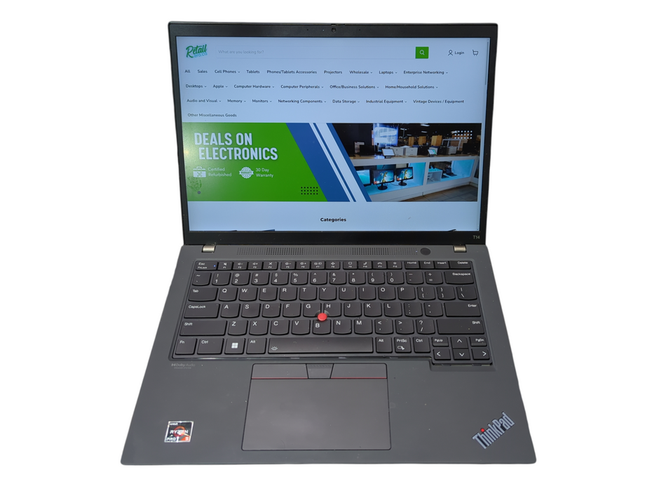 Lenovo ThinkPad T14 Gen 3, Ryzen 5 Pro 6650U, 16GB DDR5, 256GB NVME W/AC