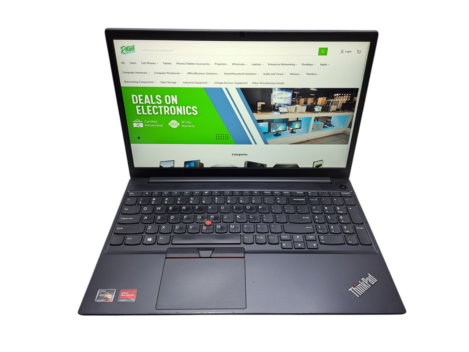 Lenovo ThinkPad E15 Gen 3 | AMD Ryzen 7 5700U, 8GB DDR4, 256GB NVMe