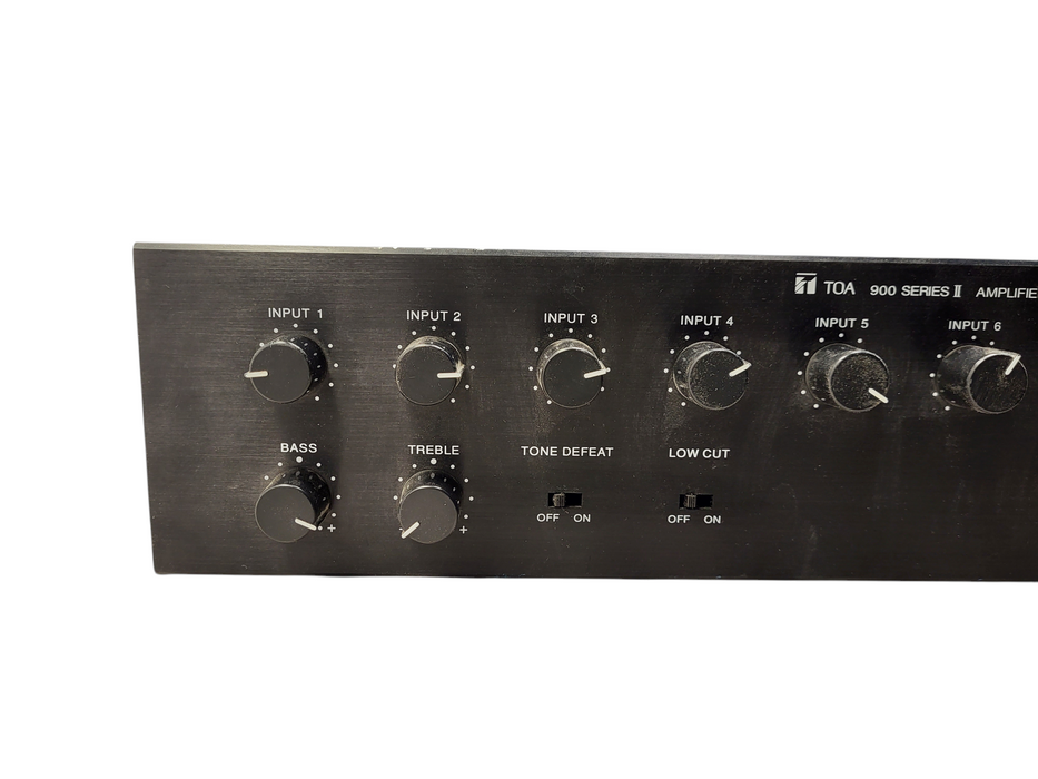TOA 900 Series II A-912MK2 8-Channel Mixer Power Amplifier 180W