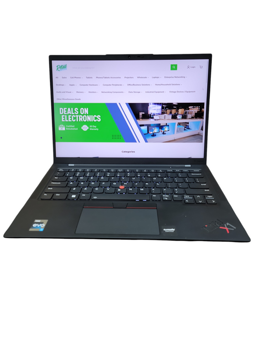 Lenovo ThinkPad X1 Carbon Gen 10 i7-1260P 16GB RAM 256GB NVMe