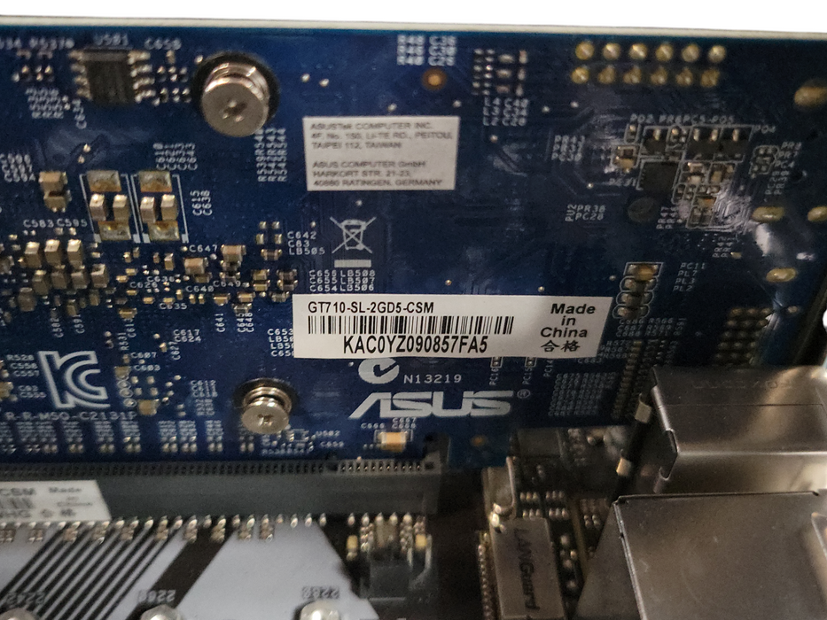 Custom/Asus Tower PC, core I5-9400F 2.90GHz, 16GB DDR4 RAM, 240GB SSD, READ