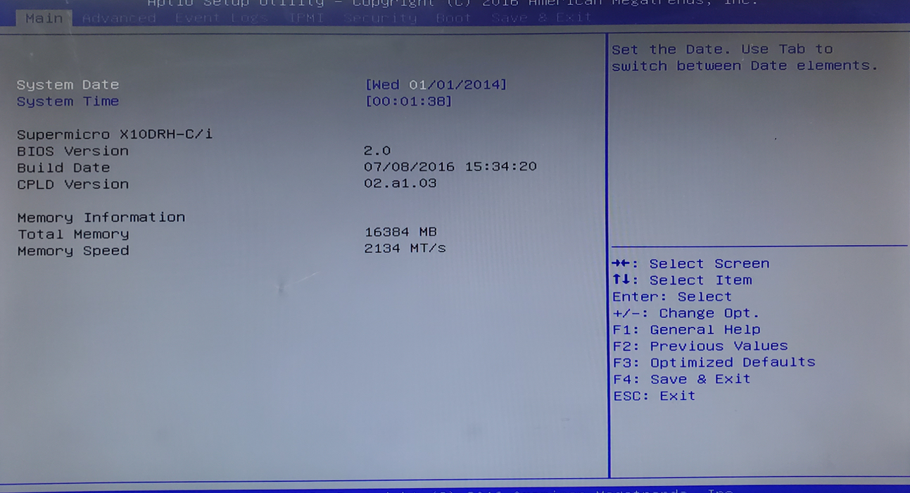 SuperMicro CSE-836 / X10DRH-CT - 2x Xeon E5-2640 v4,16GB DDR4 - No HDD