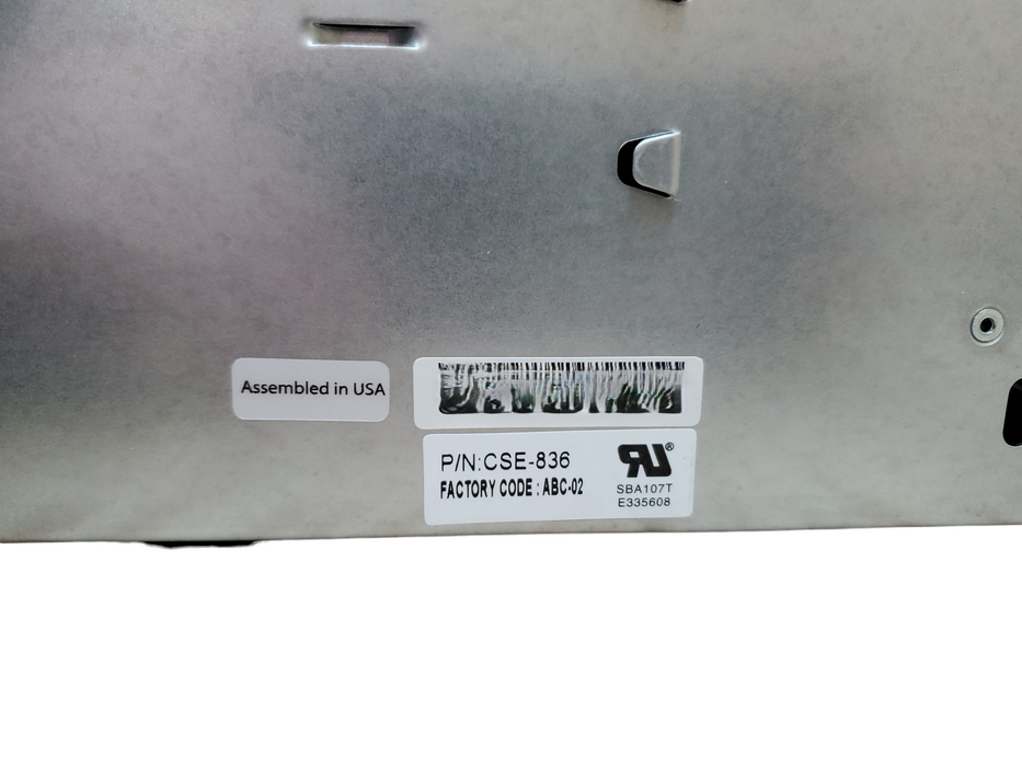 SuperMicro CSE-836 / X10DRH-CT - 2x Xeon E5-2640 v4,16GB DDR4 - No HDD