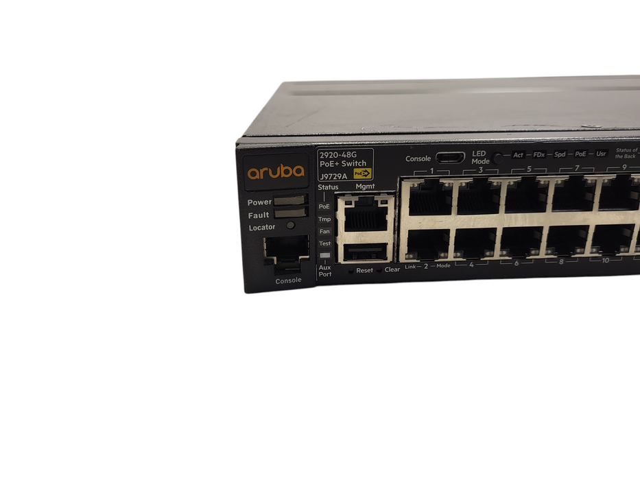 HPE Aruba 2920-48G J9729A PoE+ 4SFP Ports Layer 3 Gigabit Ethernet Switches