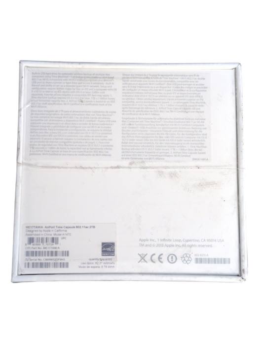 Apple AirPort Time Capsule 802.11ac 2TB Router / NAS Model A1470 NEW Sealed