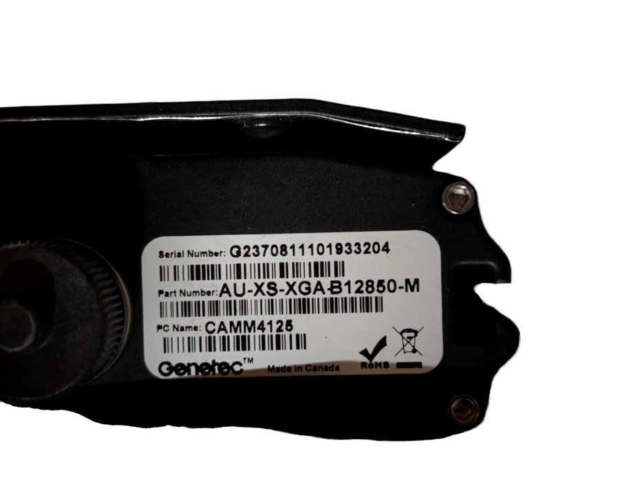 Genetec AutoVu License Plate Recognition Camera Model end 850 Q-