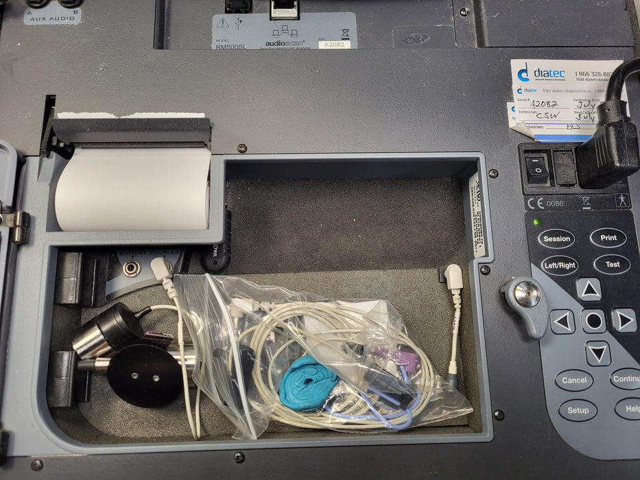 Audioscan RM500SL Hearing Aid Analyzer Audiometer